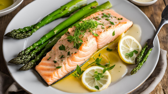 Baked Lemon Herb Salmon