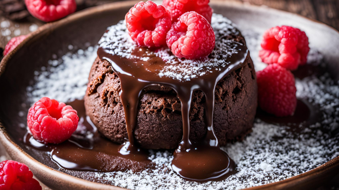 Sea Salted Chocolate Lava Cake