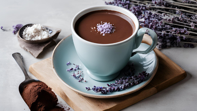 Lavender Sea Salted Hot Chocolate: A Floral Twist on a Classic Winter Drink