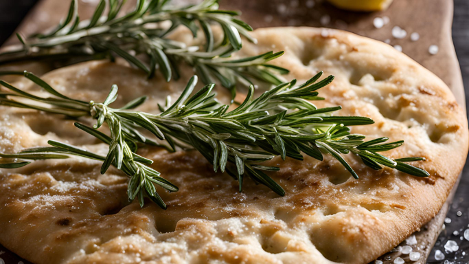 Rosemary Sea Salted Flatbread