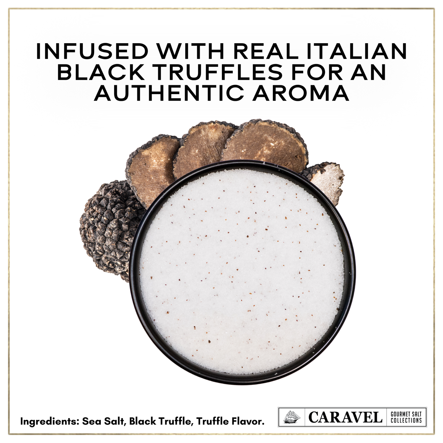 Black Truffle Sea Salt