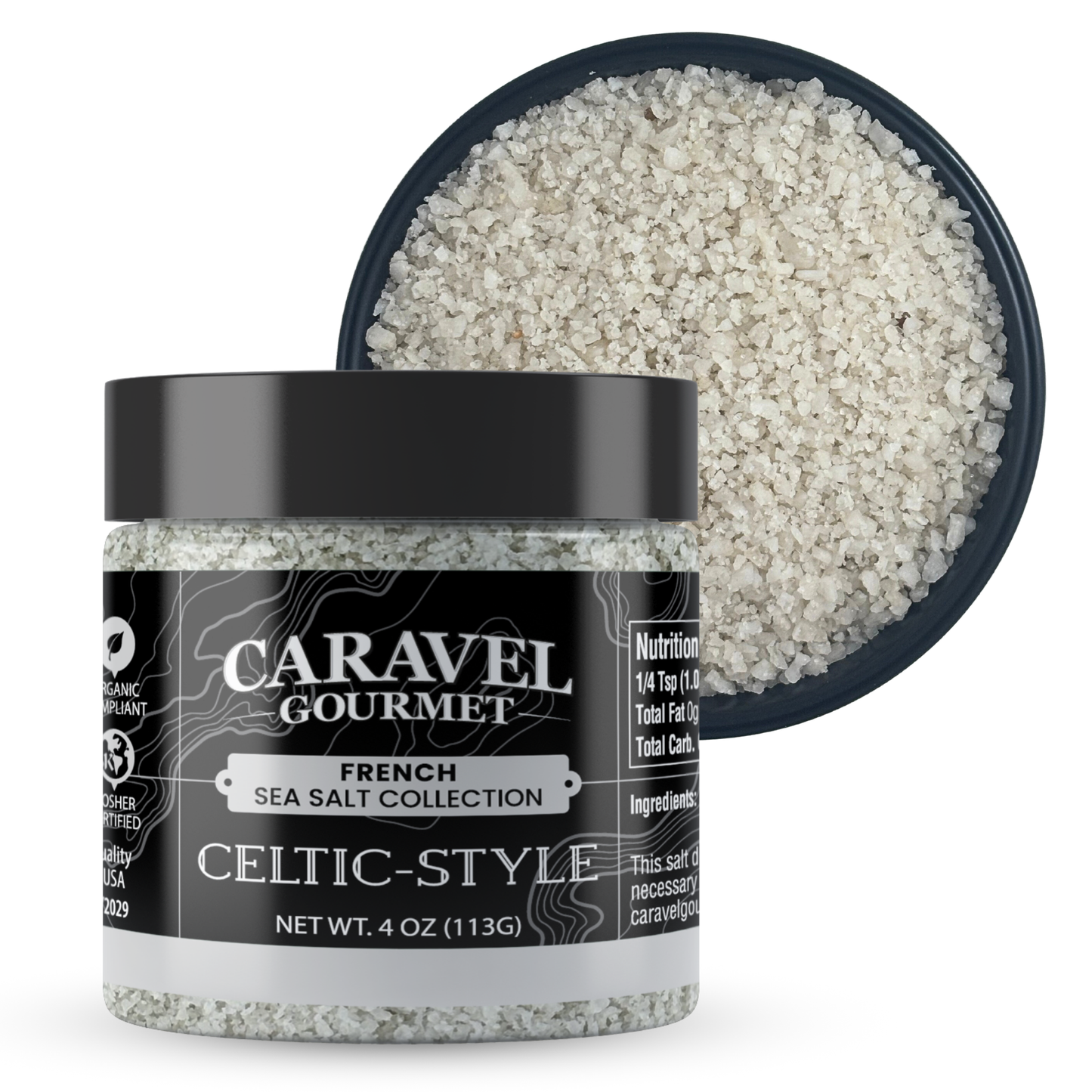 Celtic Sea Salt - 4 oz Jar