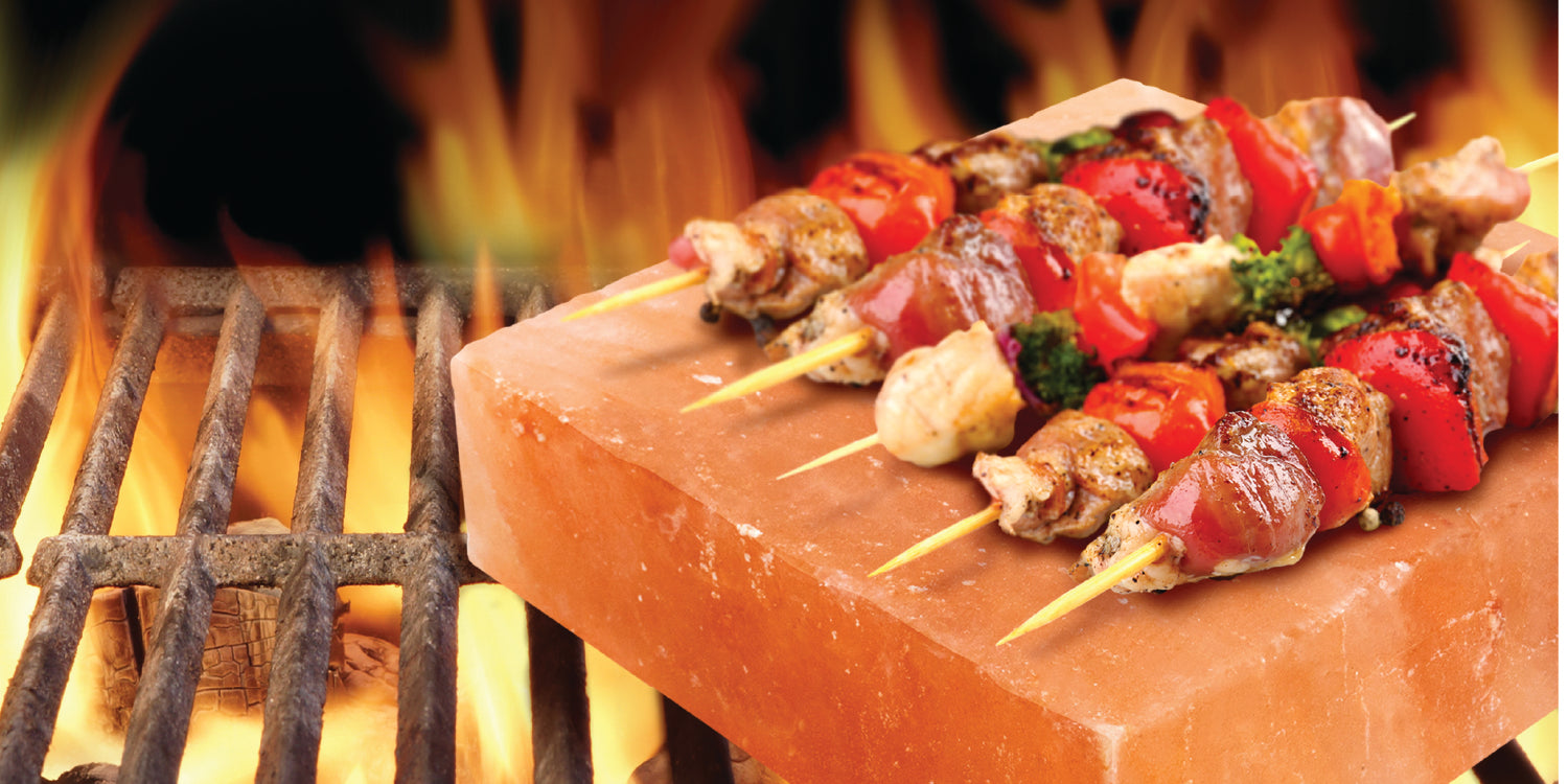 Bbq salt outlet block